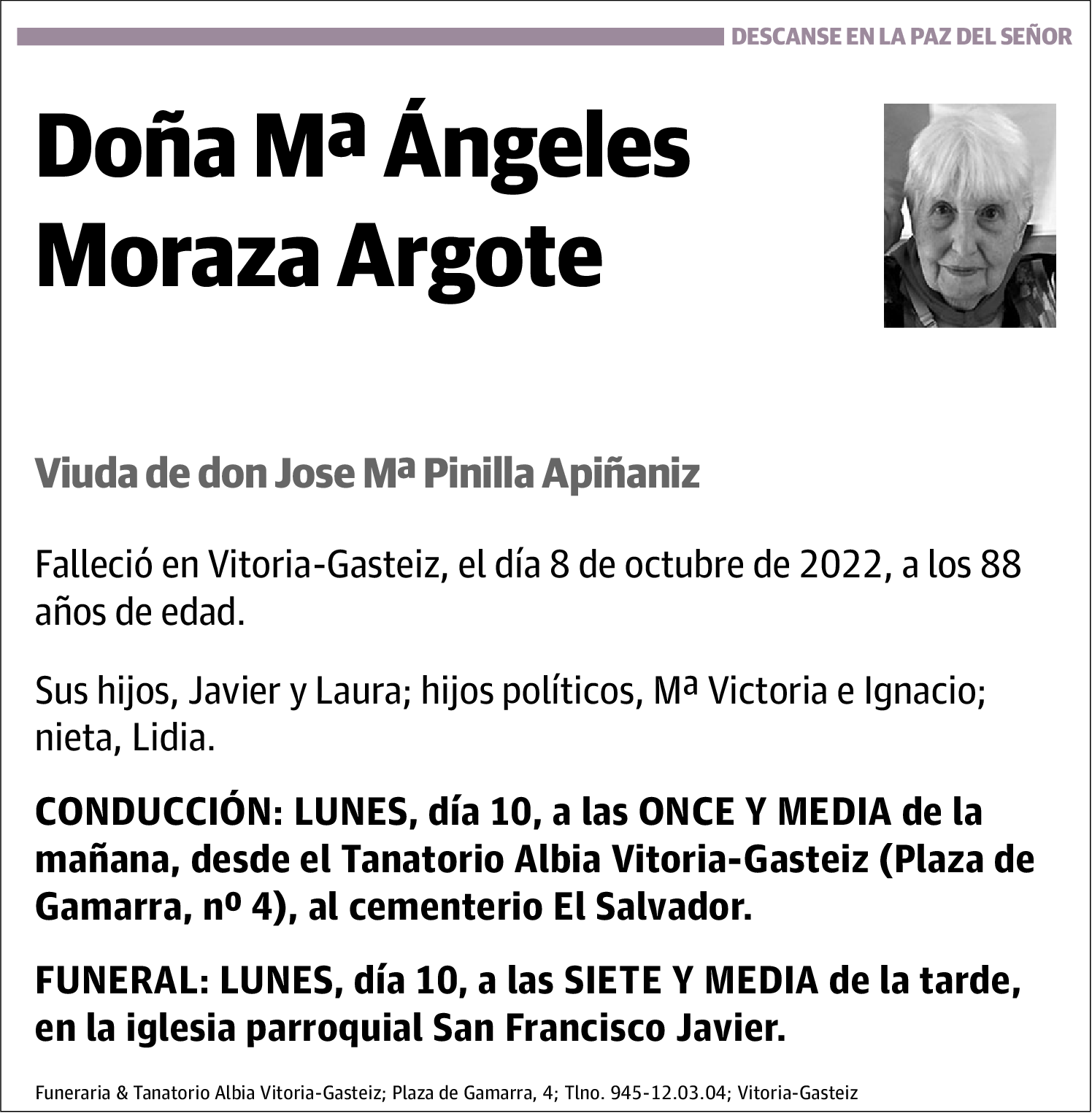 Mª Ángeles Moraza Argote