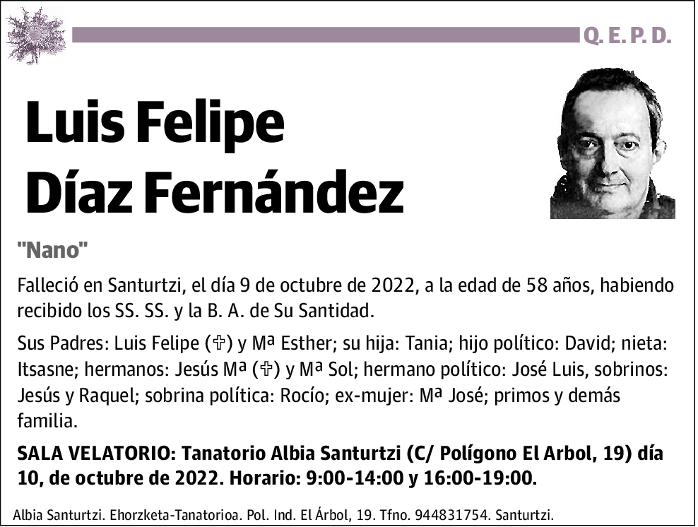 Luis Felipe Díaz Fernández