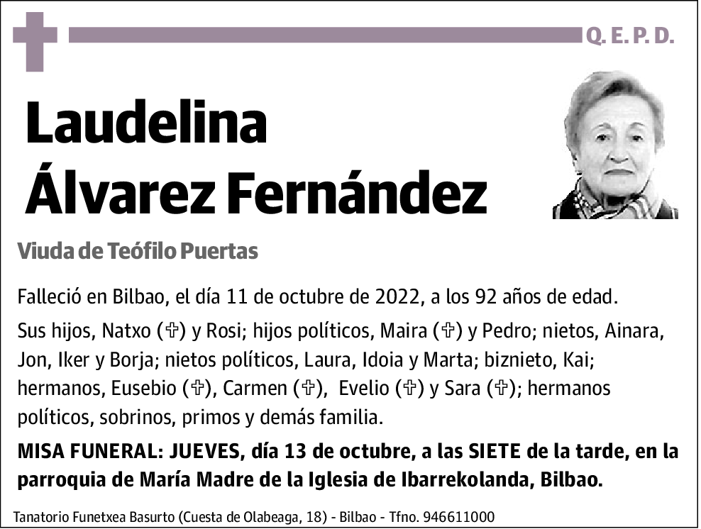 Laudelina Álvarez Fernández