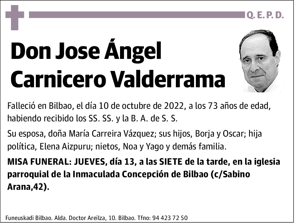 Jose Ángel Carnicero Valderrama