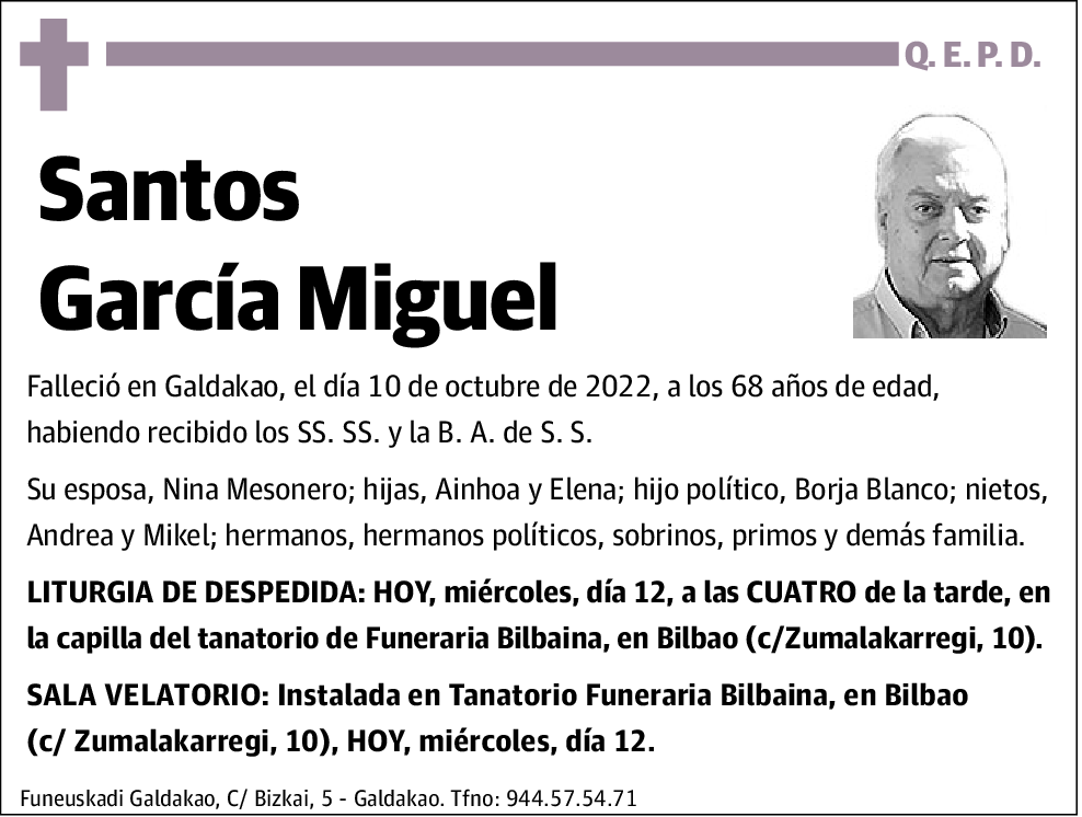 Santos García Miguel