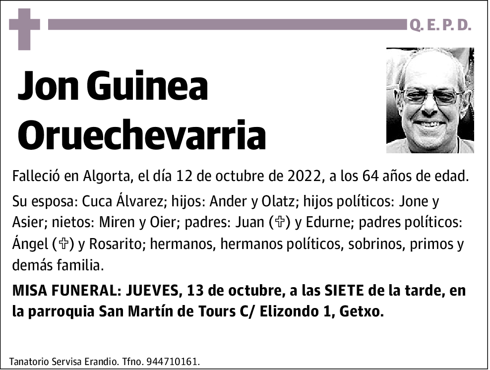 Jon Guinea Oruechevarria