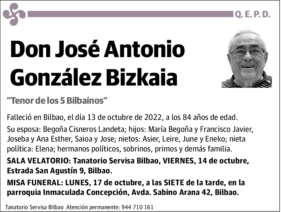 Jose Antonio González Bizkaia