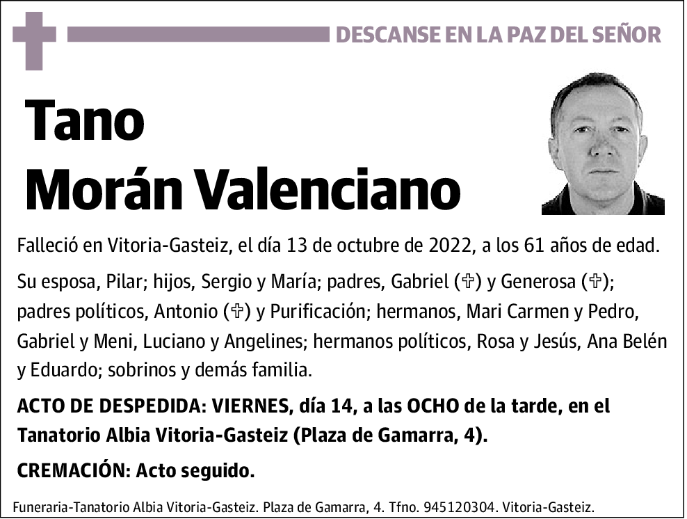 Tano Morán Valenciano