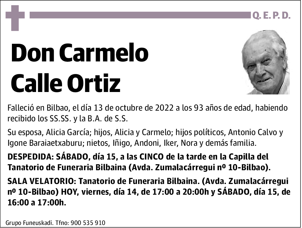 Carmelo Calle Ortiz