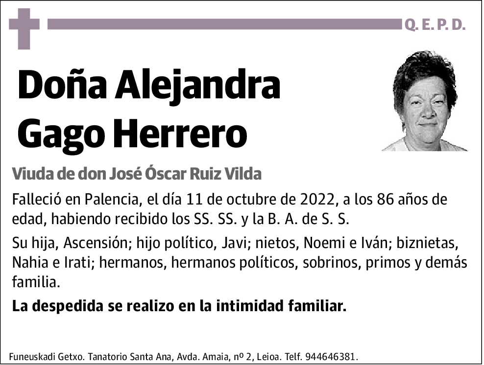 Alejandra Gago Herrero