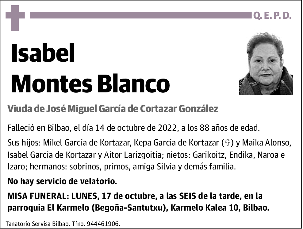 Isabel Montes Blanco