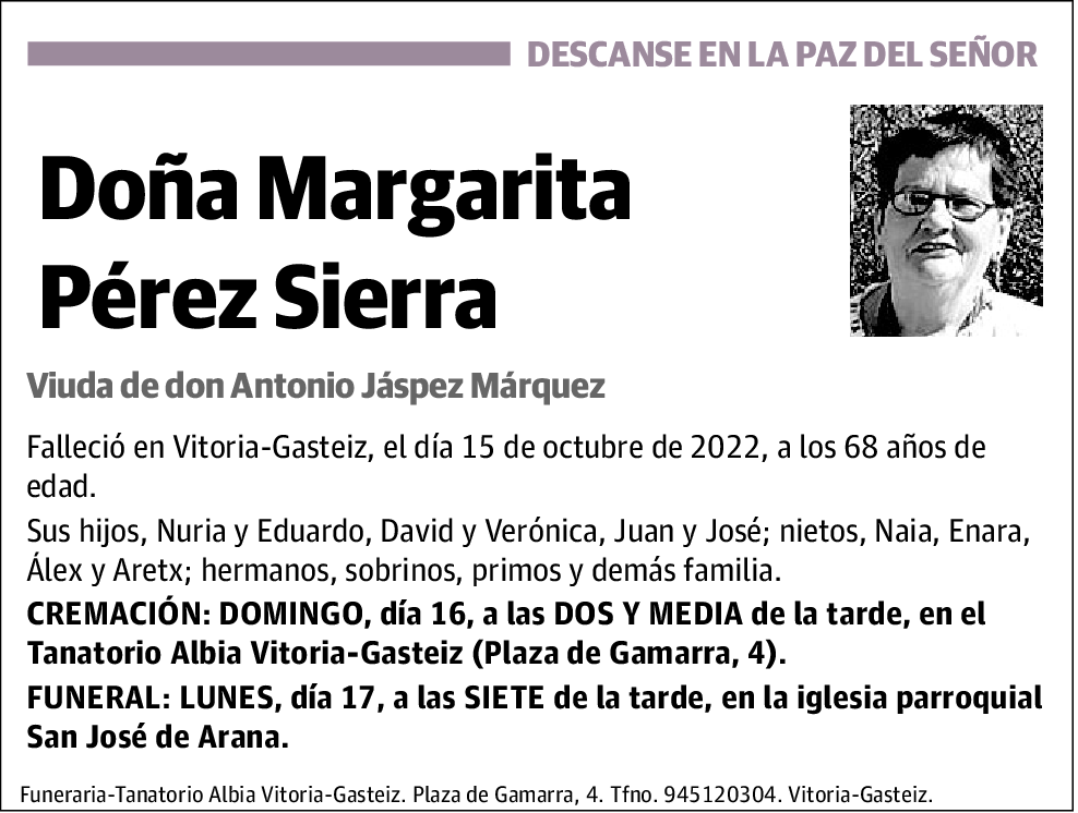 Margarita Pérez Sierra