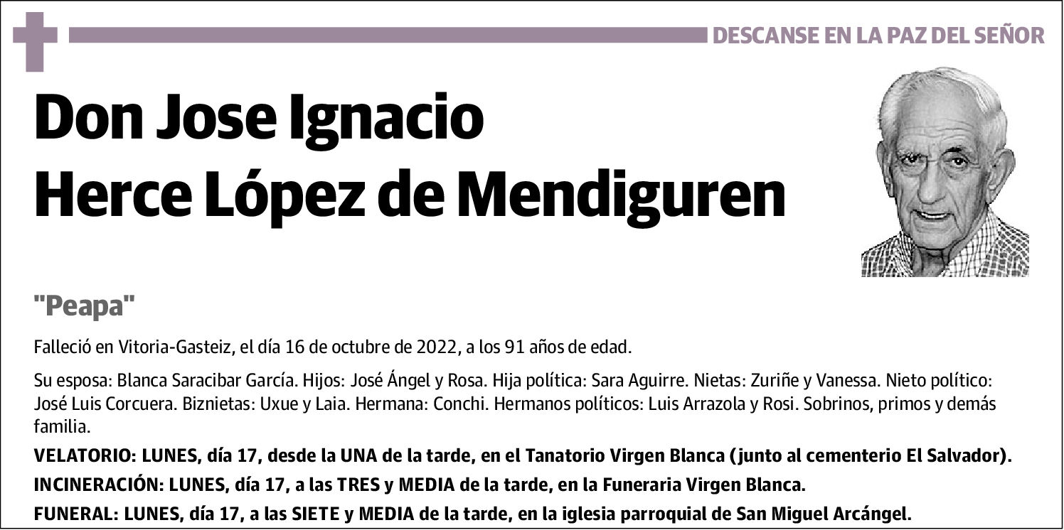 Jose Ignacio Herce López de Mendiguren