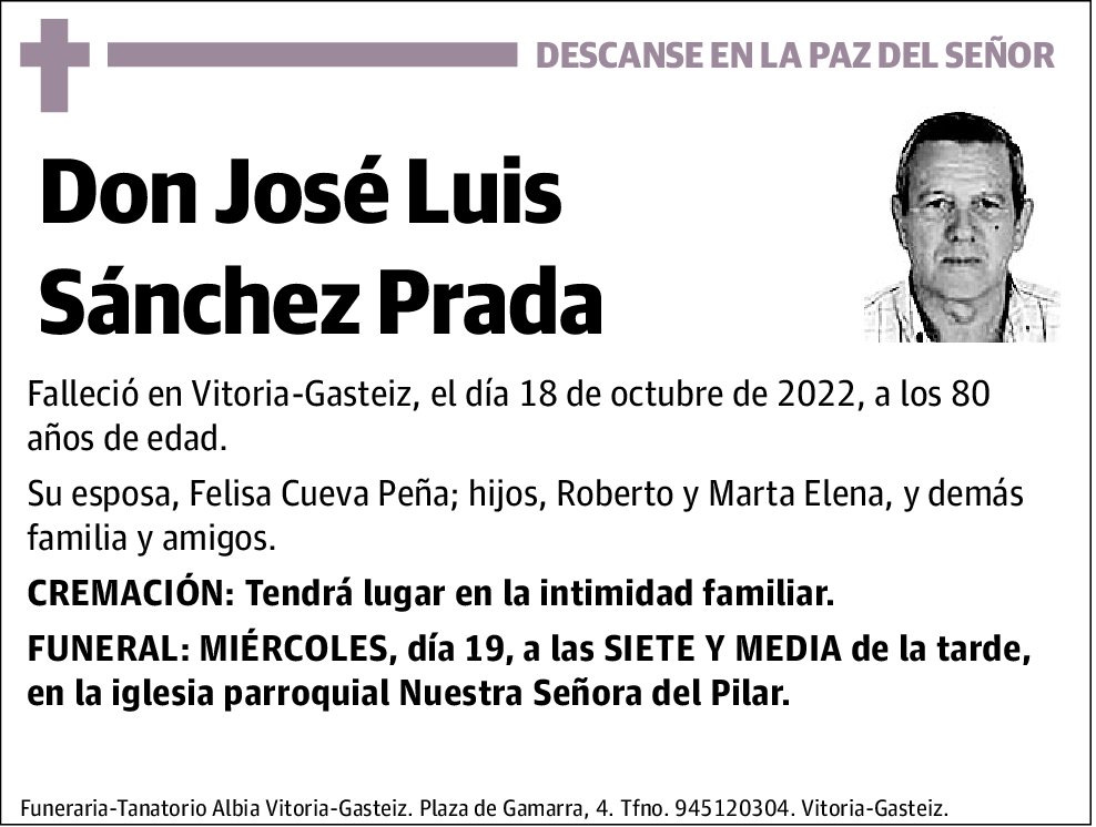José Luis Sánchez Prada