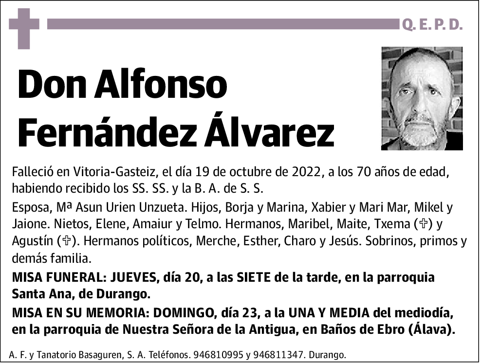 Alfonso Fernández Álvarez