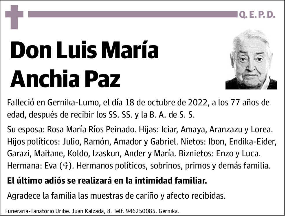 Luis María Anchia Paz