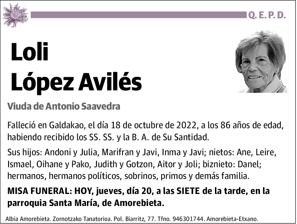 Loli López Avilés