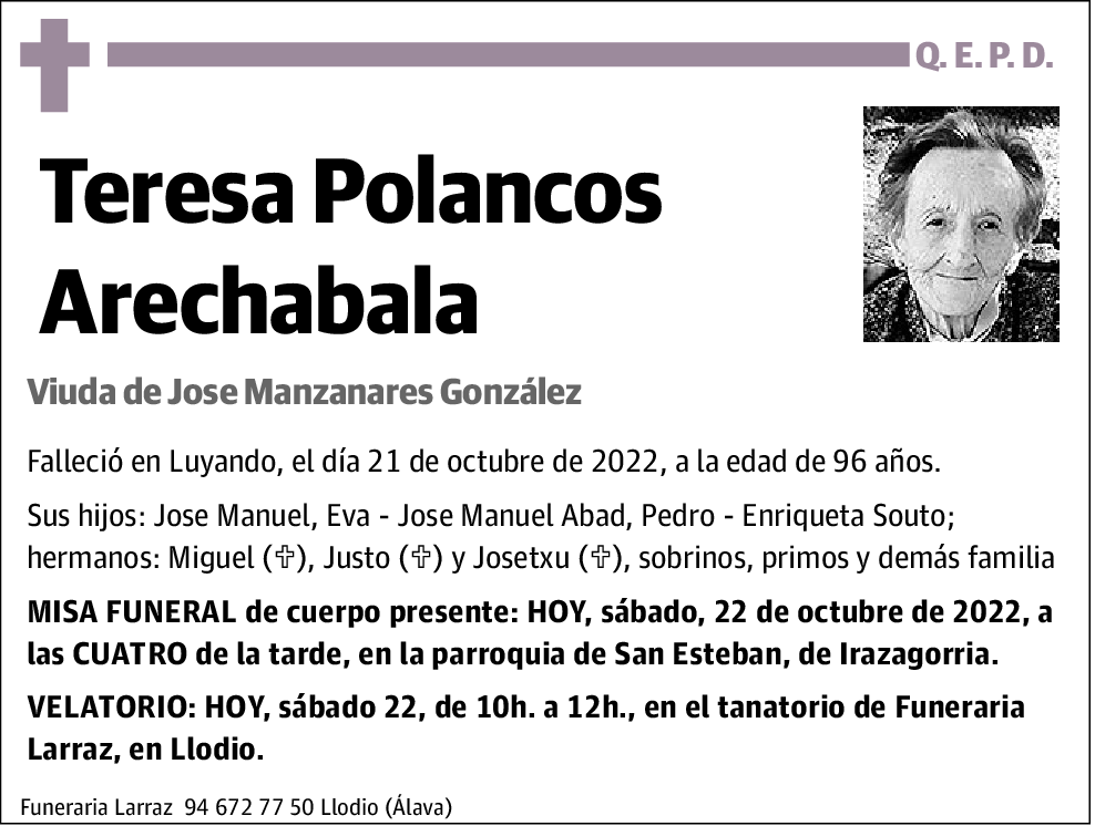 Teresa Polancos Arechabala