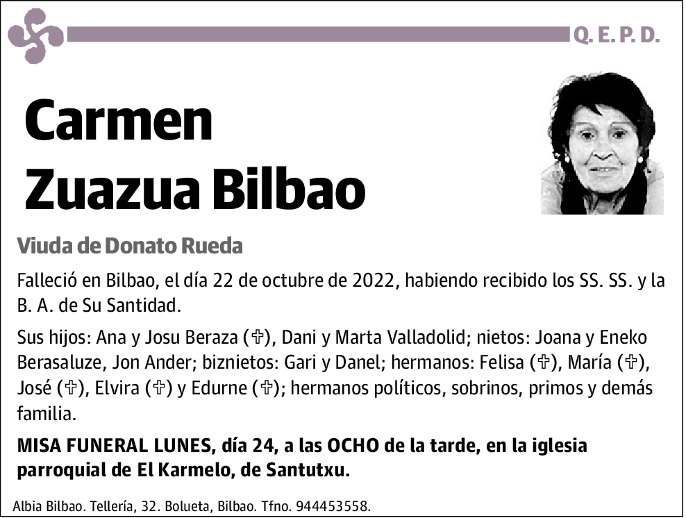 Carmen Zuazua Bilbao