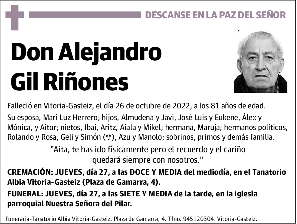 Alejandro Gil Riñones