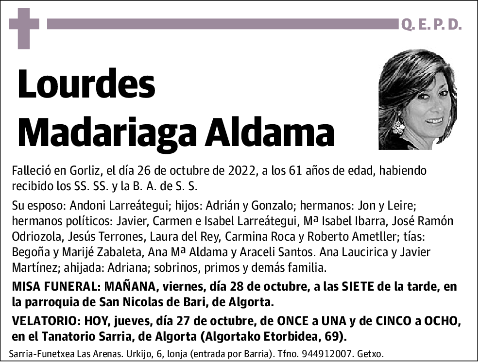 Lourdes Madariaga Aldama