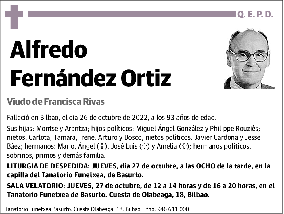 Alfredo Fernández Ortiz