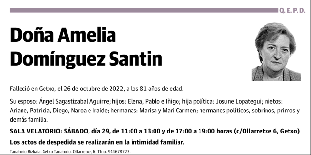 Amelia Domínguez Santin