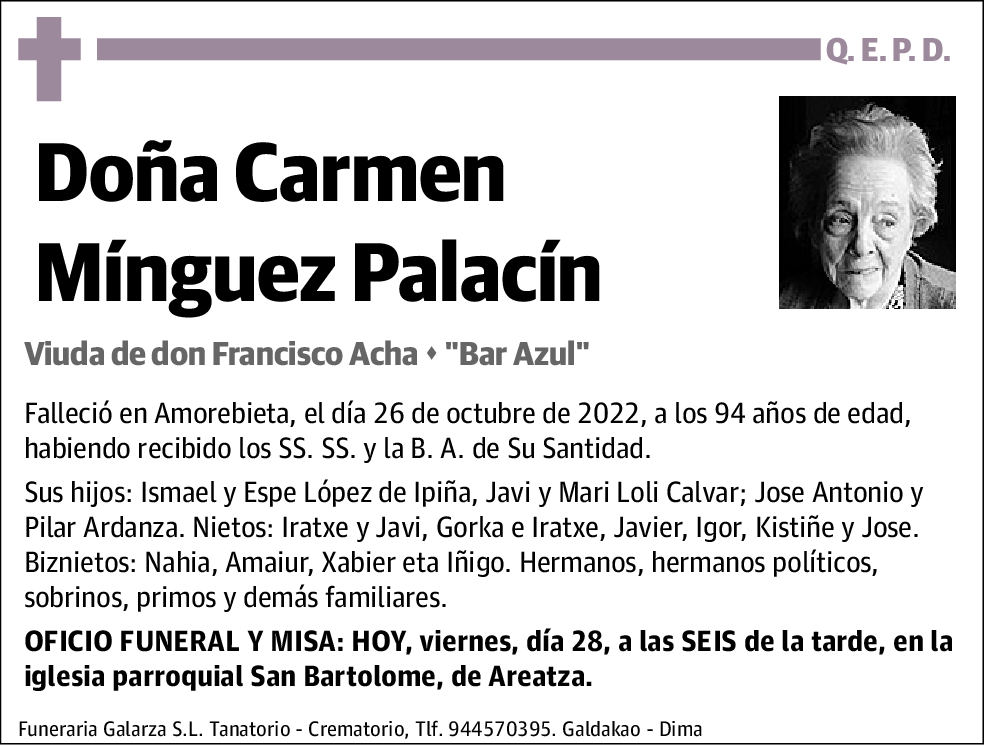 Carmen Mínguez Palacín