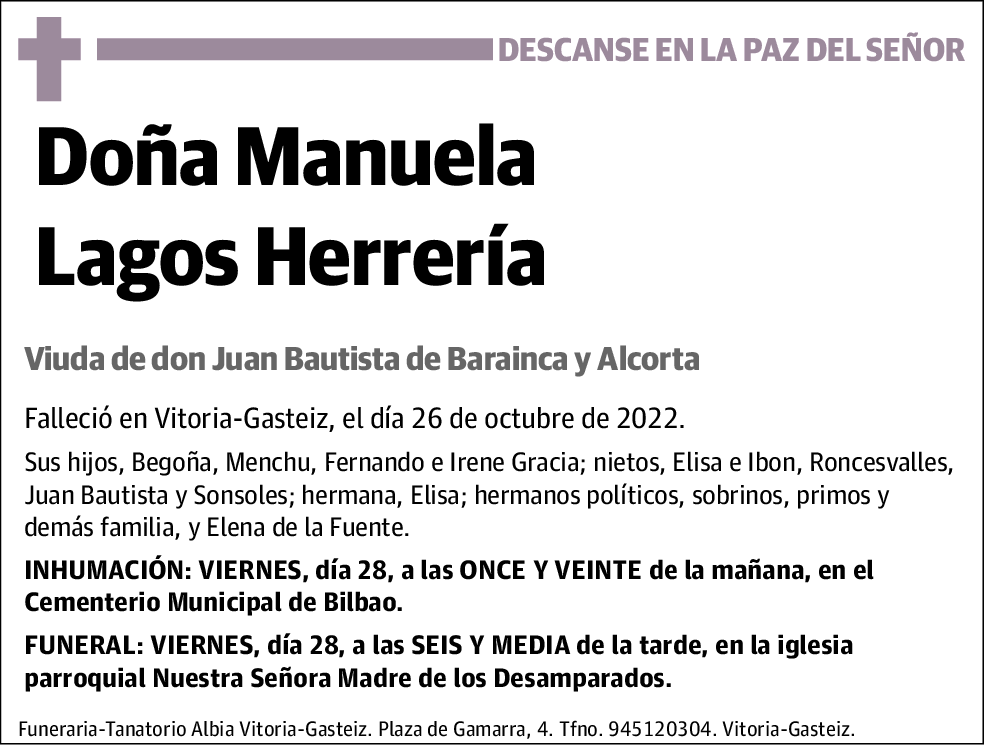 Manuela Lagos Herrería