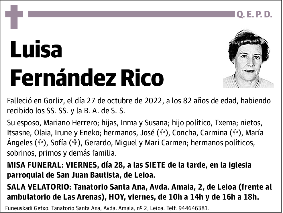 Luisa Fernández Rico