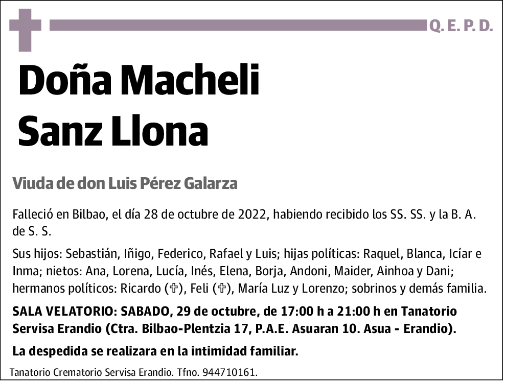 Macheli Sanz Llona