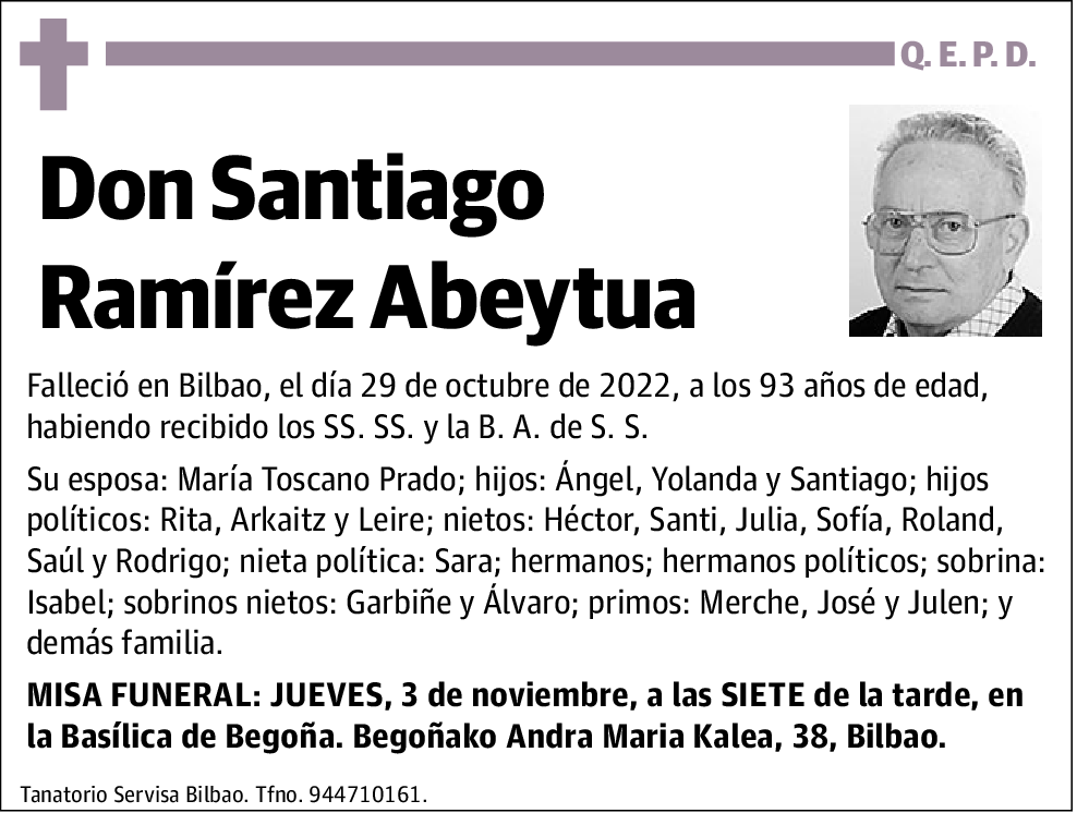 Santiago Ramírez Abeytua