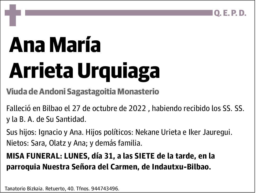 Ana María Arrieta Urquiaga