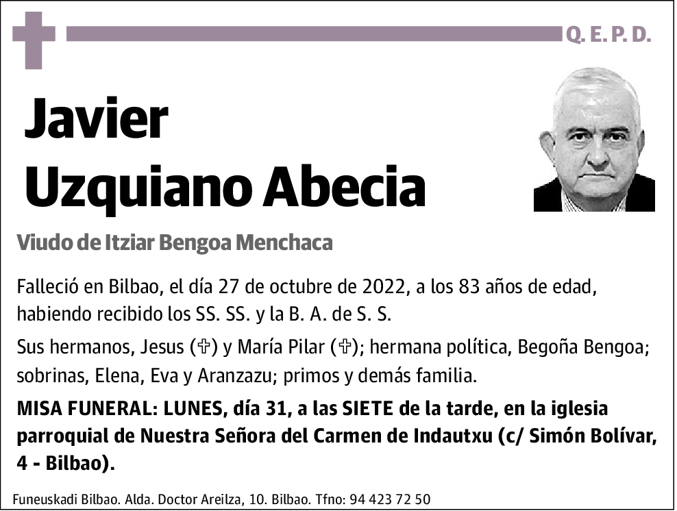 Javier Uzquiano Abecia