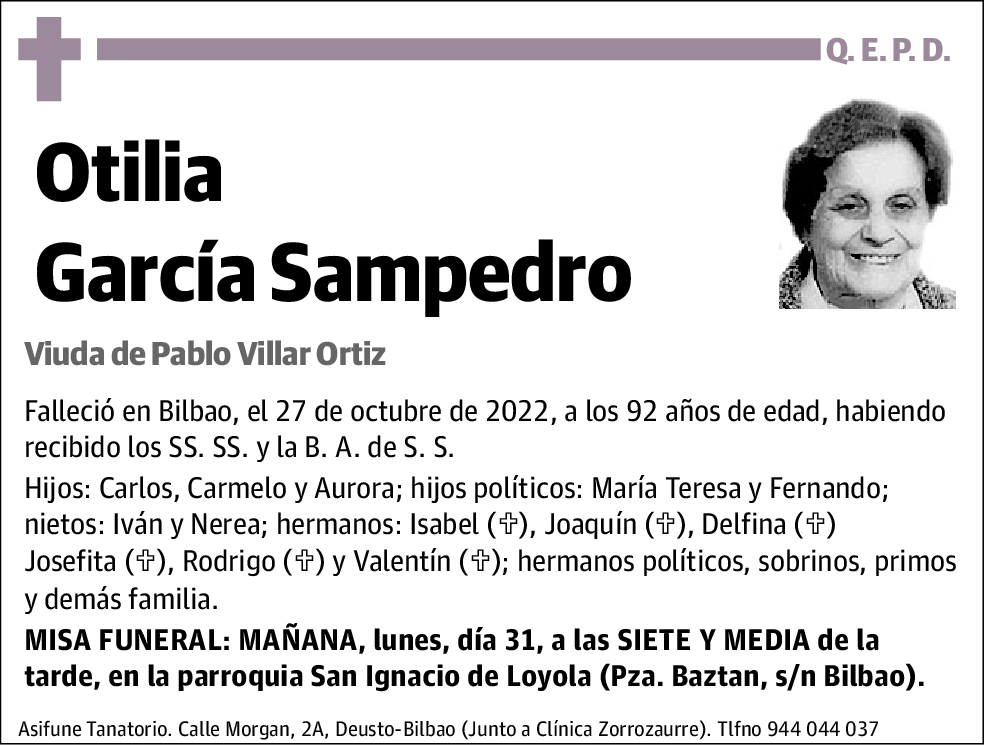 Otilia García Sampedro