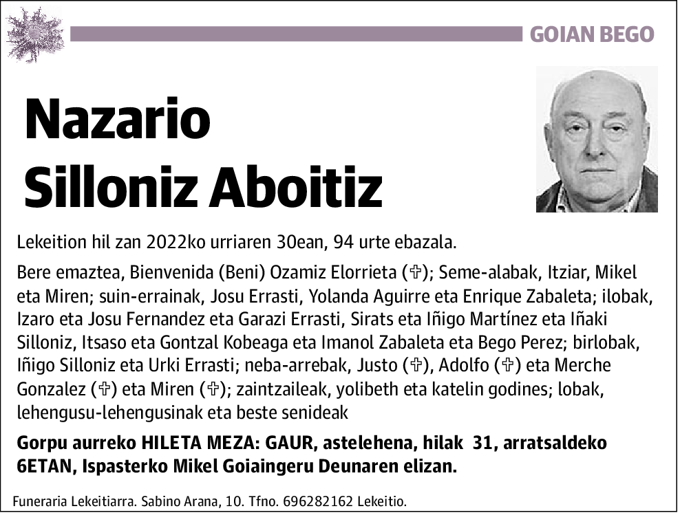 Nazario Silloniz Aboitiz