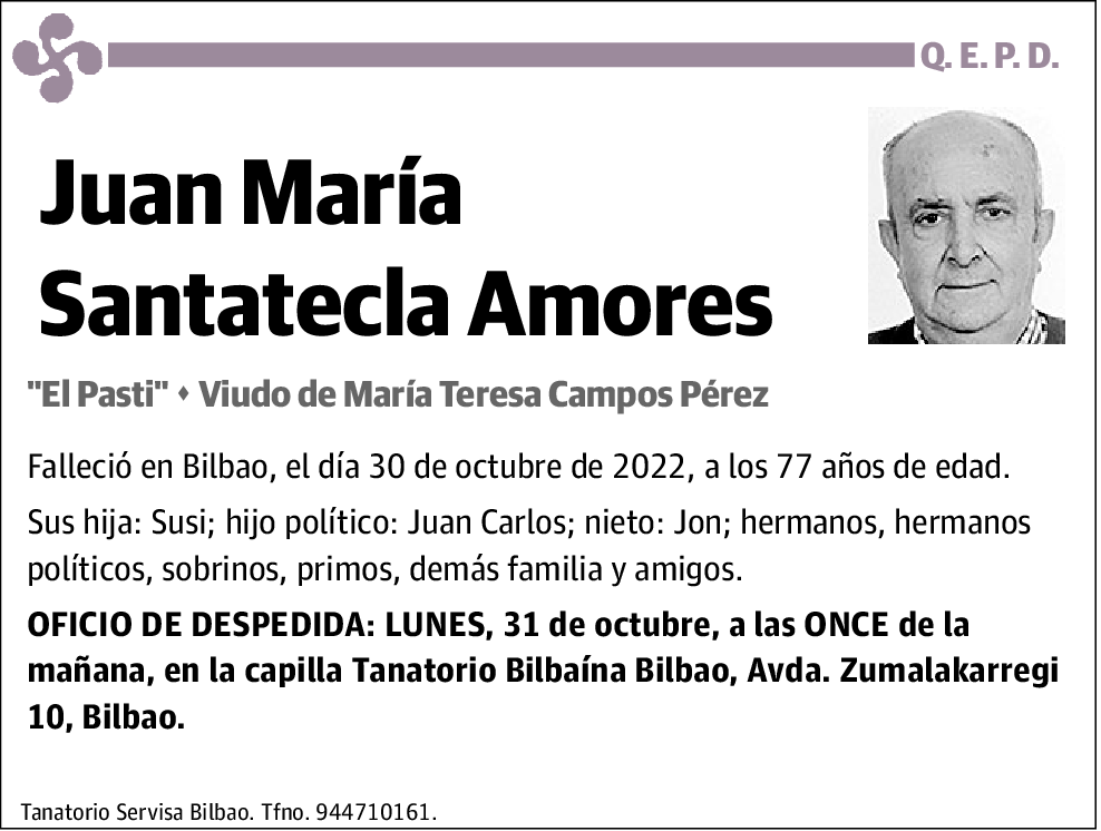 Juan María Santatecla Amores