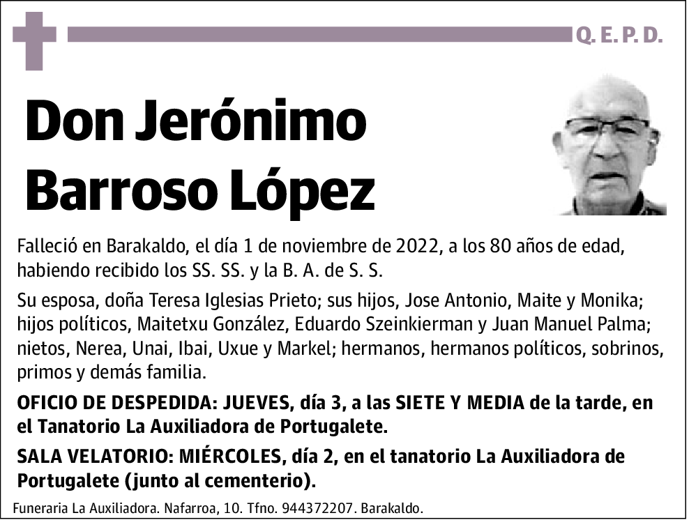 Jerónimo Barroso López