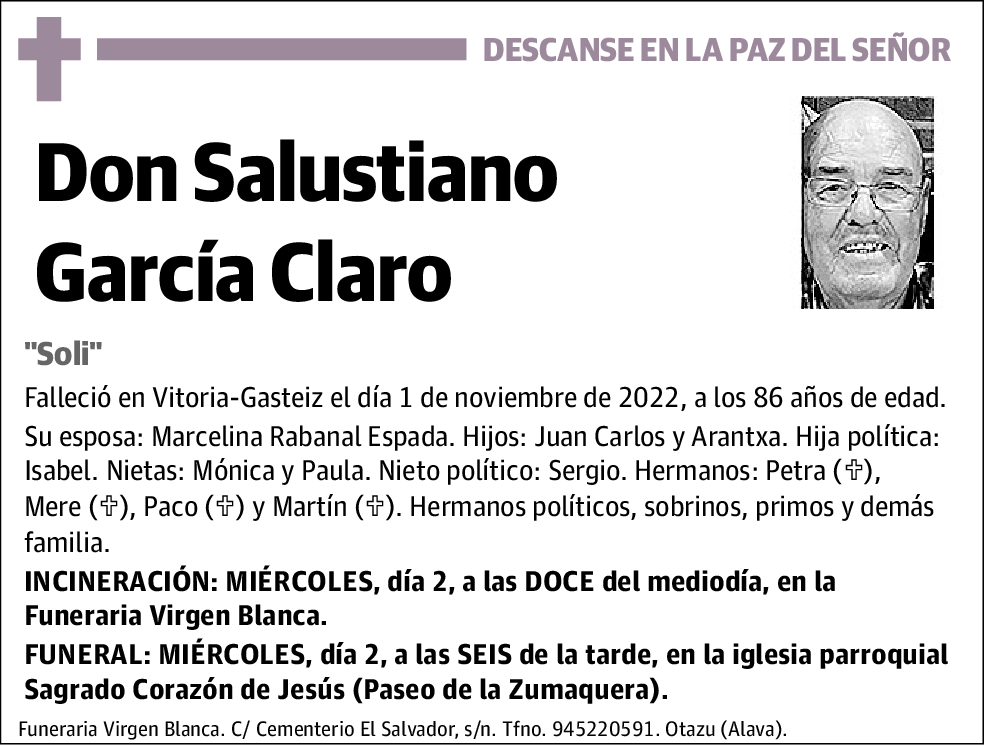 Salustiano García Claro