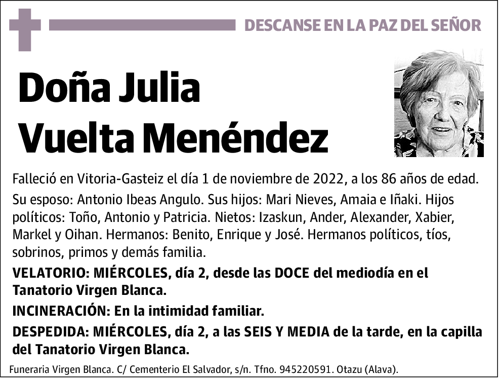Julia Vuelta Menéndez