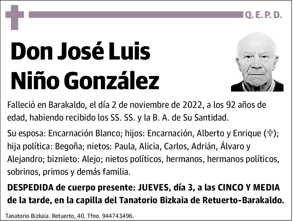 José Luis Niño González