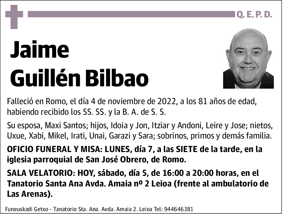 Jaime Guillén Bilbao