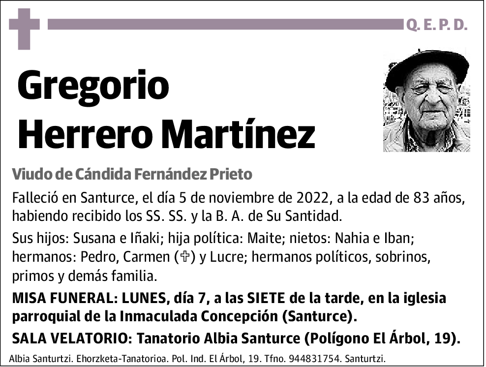 Gregorio Herrero Martínez