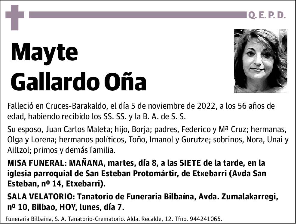 Mayte Gallardo Oña