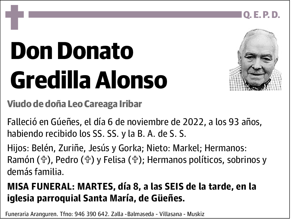 Donato Gredilla Alonso