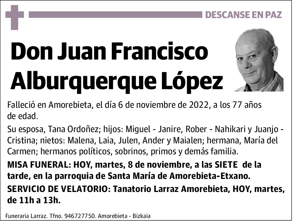 Juan Francisco Alburquerque López