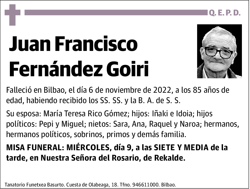 Juan Francisco Fernández Goiri