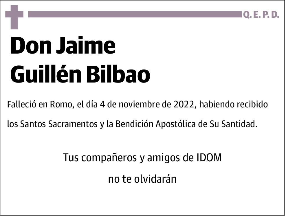 Jaime Guillén Bilbao