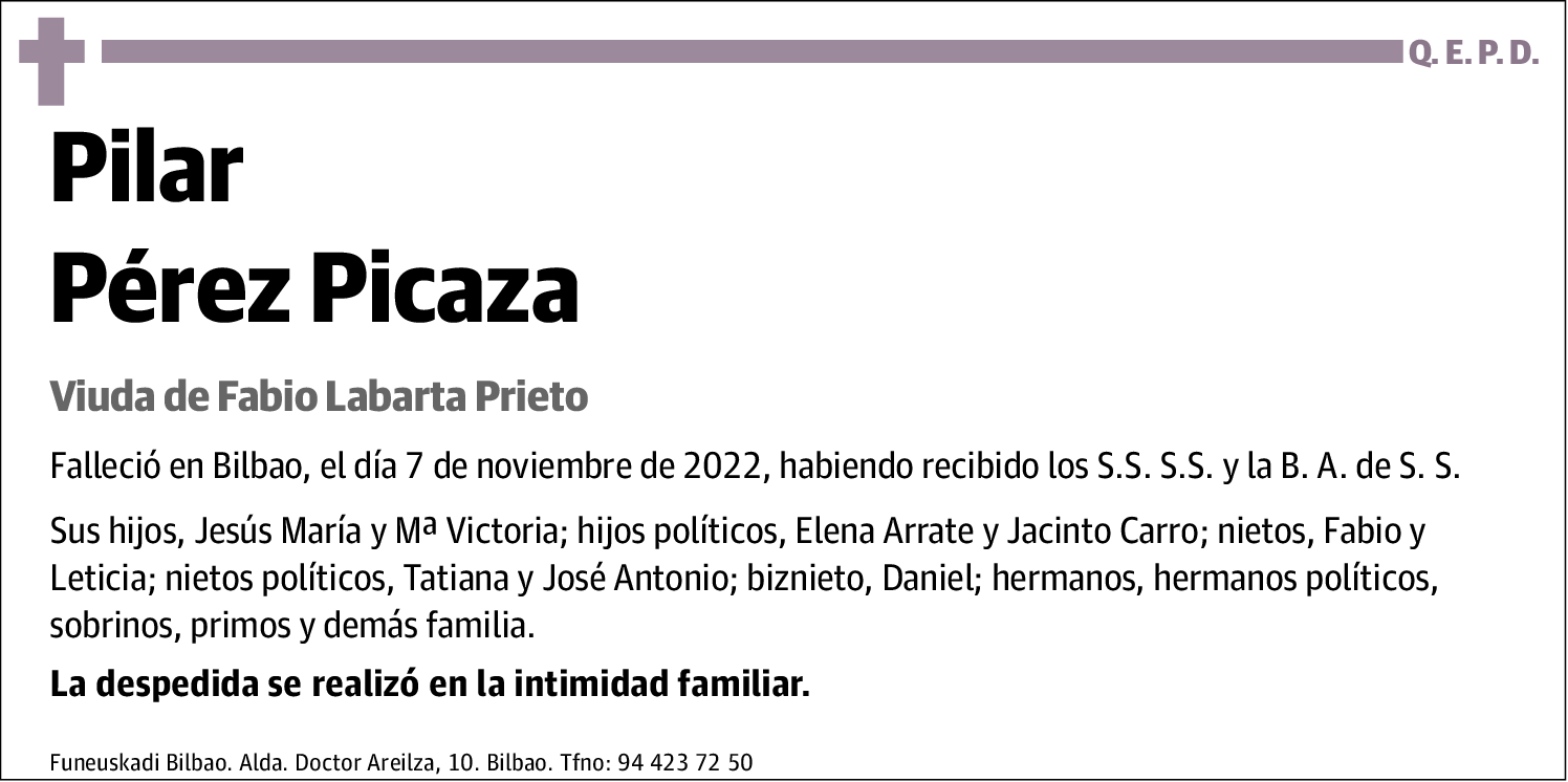 Pilar Pérez Picaza