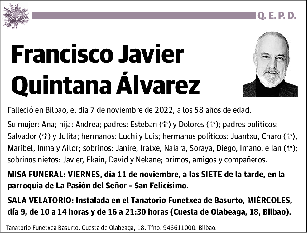 Francisco Javier Quintana Álvarez