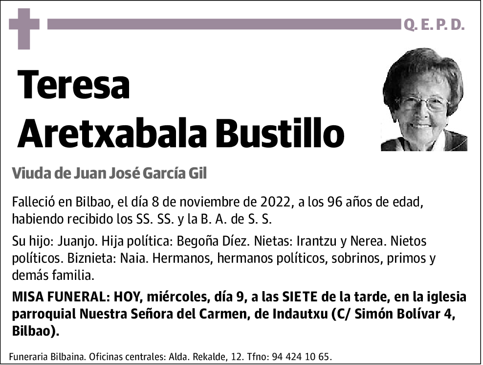 Teresa Aretxabala Bustillo