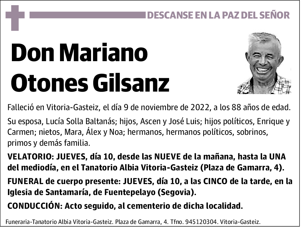 Mariano Otones Gilsanz
