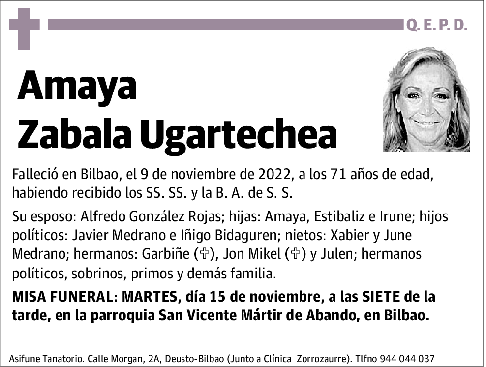 Amaya Zabala Ugartechea