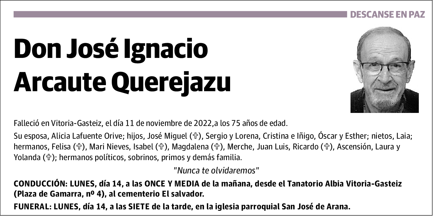 José Ignacio Arcaute Querejazu